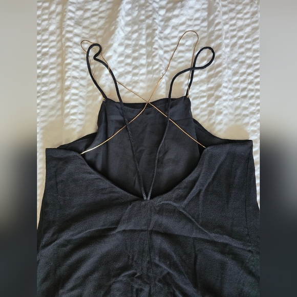 Mango Black Halter Sundress Cocktail - Picture 7 of 7
